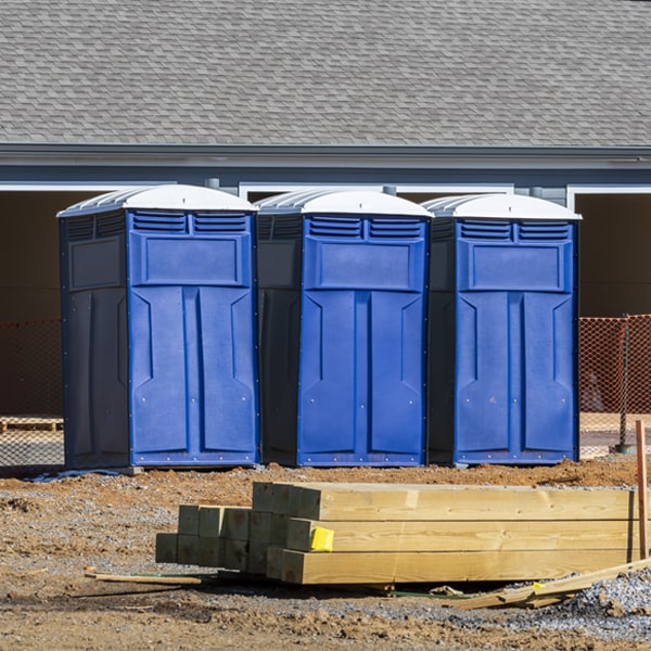 how can i report damages or issues with the porta potties during my rental period in Lake Ka-Ho IL